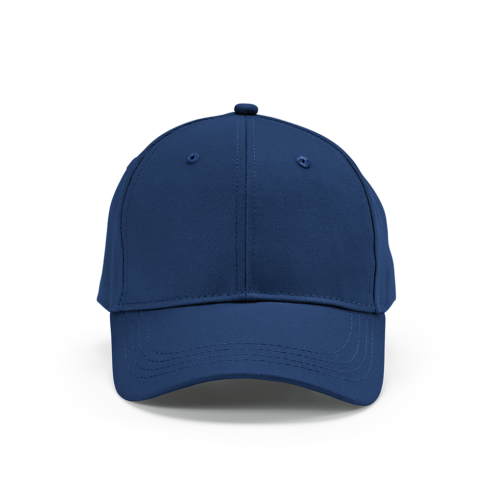 Casquette publicitaire coton recyclé 280g Darrell Cap Bleu marine
